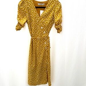 Simple Retro Lily Chiffon Tea Dress Size XS